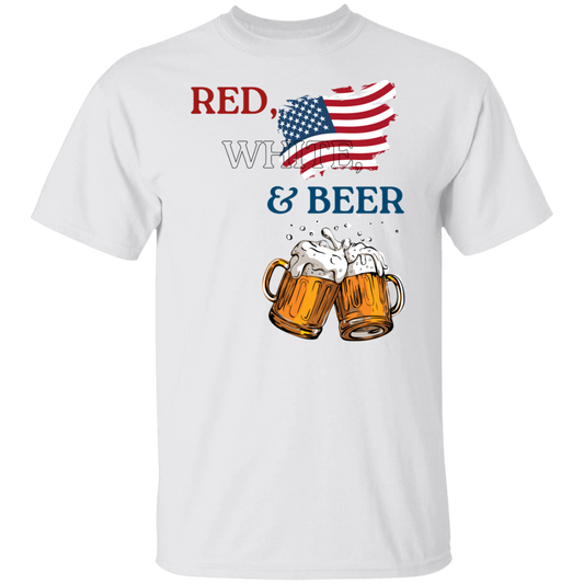 Red, White & Beer | T-shirt