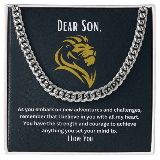 Dear Son | Cuban Link Chain