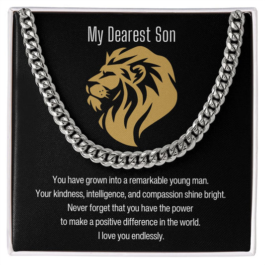 My Dearest Son | Cuban Link Chain