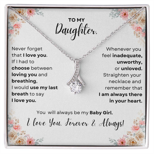 To My Daughter | Alluring Beauty Necklace