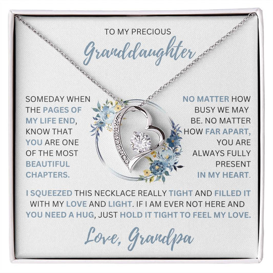 To My Precious Granddaughter | love, Grandpa